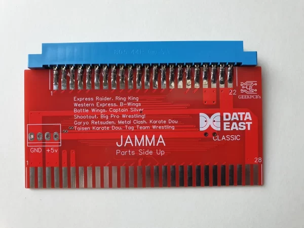 Data East Classic Jamma Adapter for Robocop and Bad Dudes arcade boards