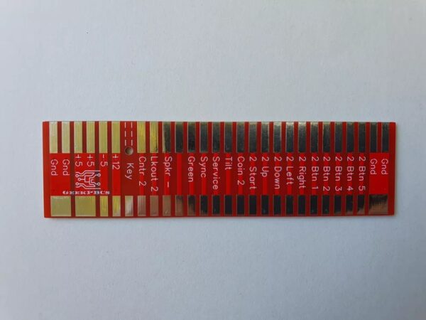Blank Jamma Adapter PCB for arcade testing setup
