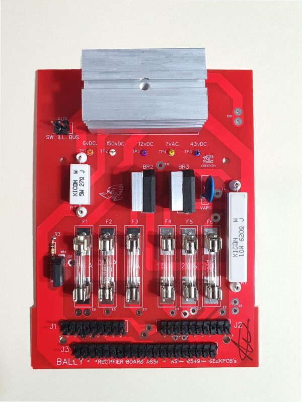 Bally Rectifier Board, #AS-2518-49
