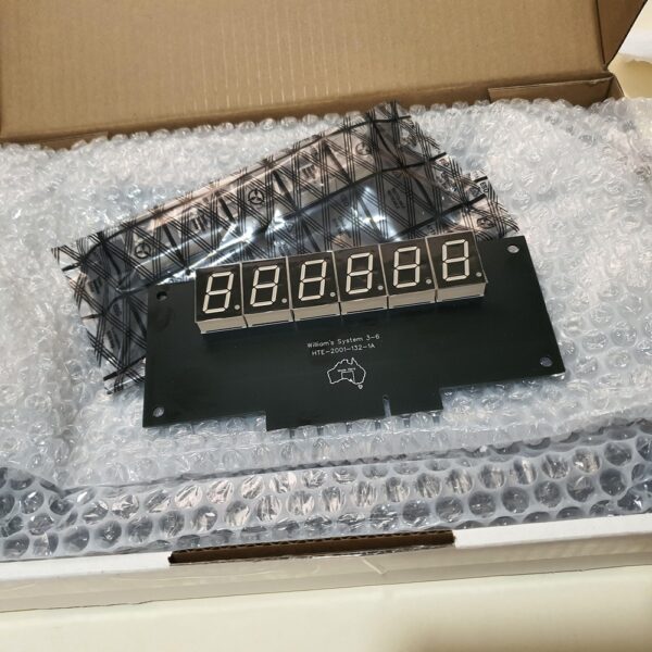 Williams 3-6 Displays setGeekPCBs