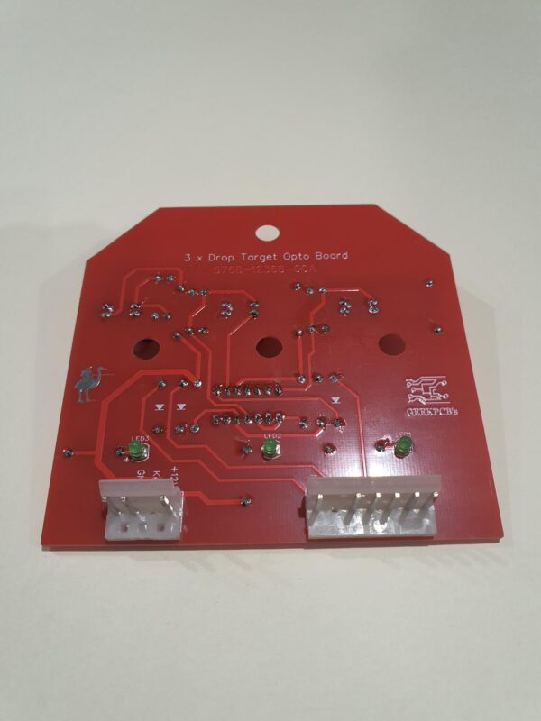 3-bank Opto Board Bally/Williams WPC Pinball - 5768-12368-00A