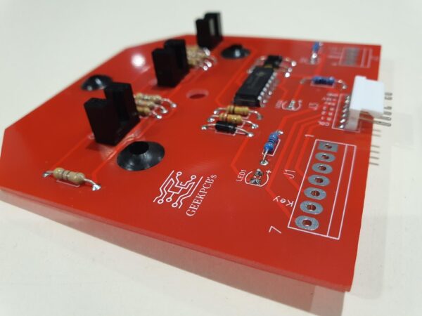 3-bank Opto Board Bally/Williams WPC Pinball - 5768-12546-00 - Image 3