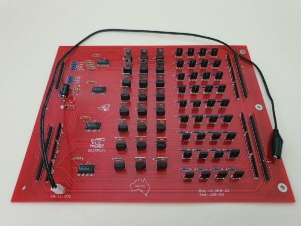 Bally® AS-2518-14, AS-2518-23, A084-91612-A000 and Stern® LDB-100 and LDA-100.