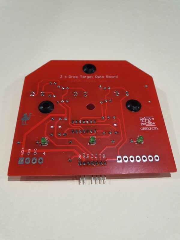 3-bank Opto Board Bally/Williams WPC Pinball - 5768-12546-00