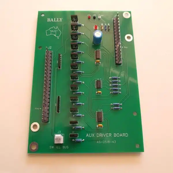 Bally AS-2518-43 Aux Lamp Driver Board LED Ready Flicker Free – GeekPCBs