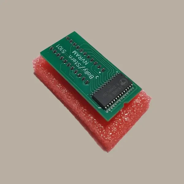 Bally Stern 5101 NVRAM replacement chip – battery-free memory module for pinball and arcade machines