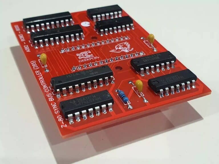 Pacman Z80 Sync Bus + VRAM Addresser Board | Geek PCBs Reproduction ...