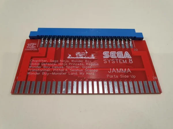 Sega System 8 Jamma Adapter Geekpcbs