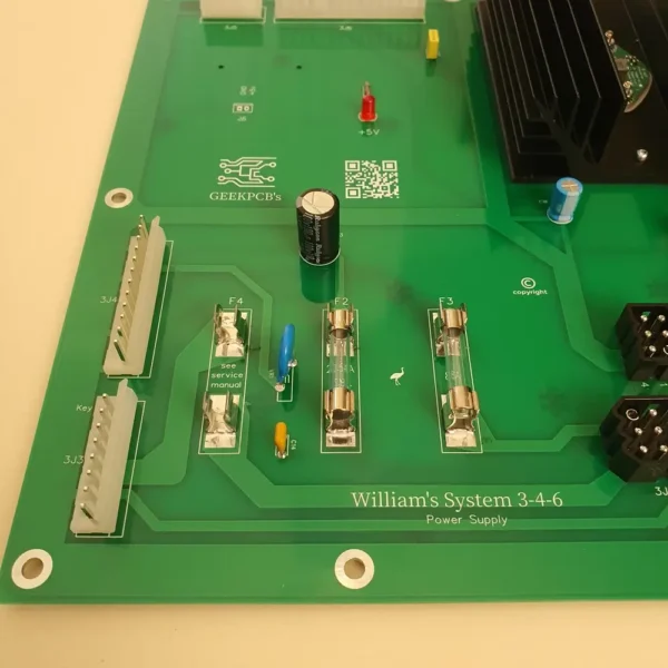 Williams System 3-4-6 Power Supply D-7999s