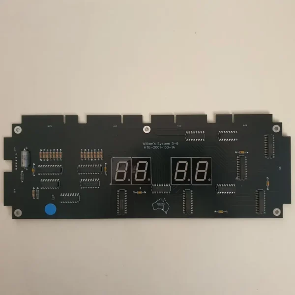 Williams 3-6 Displays set GeekPCBs