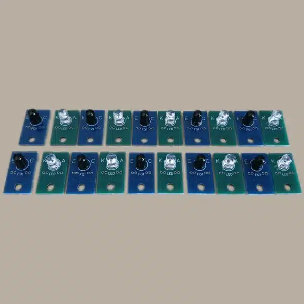 Front view of Bally Williams Opto Board A-14231 A-14232 replacement