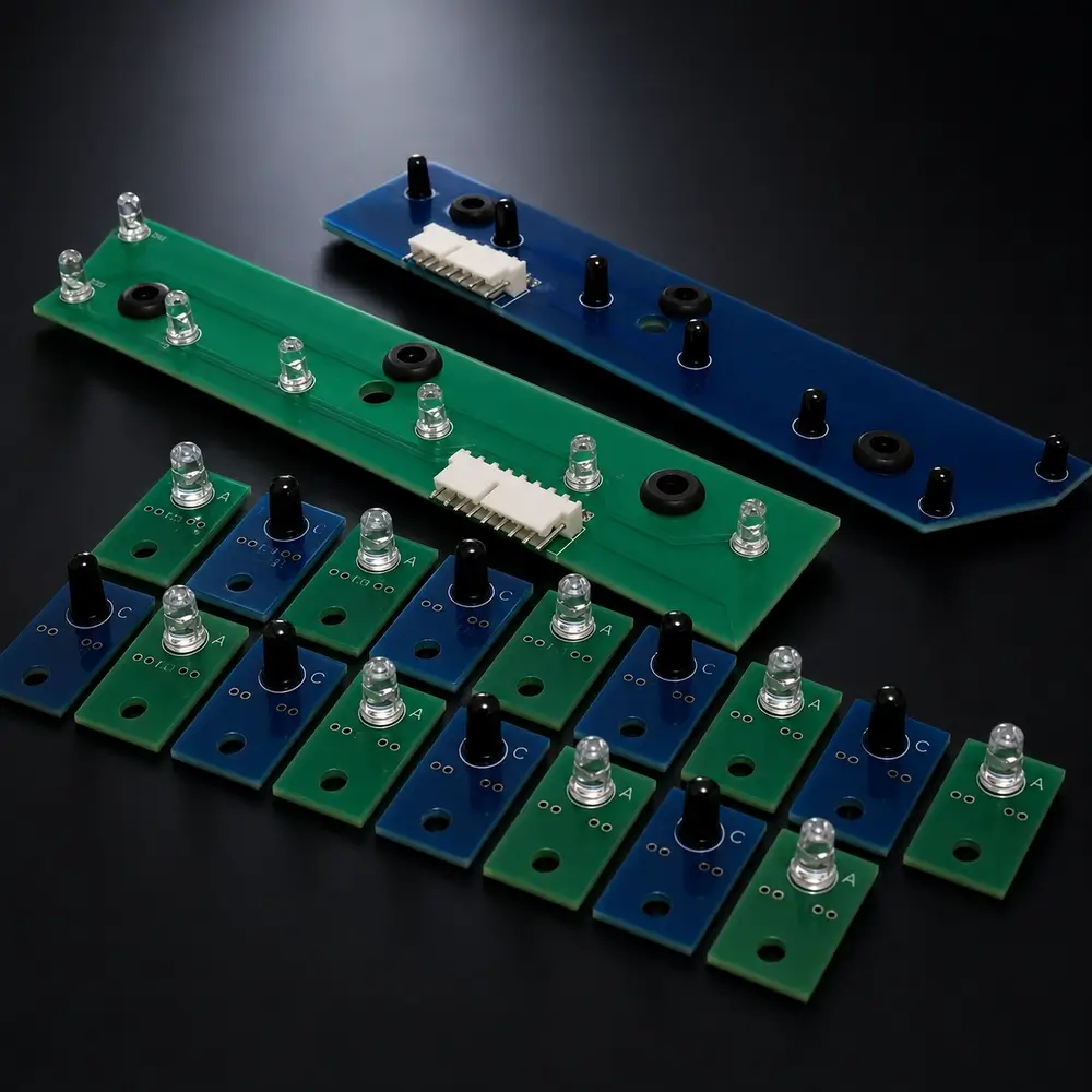 Bally Williams WPC pinball opto boards and LED sensor PCBs for troubleshooting opto faults