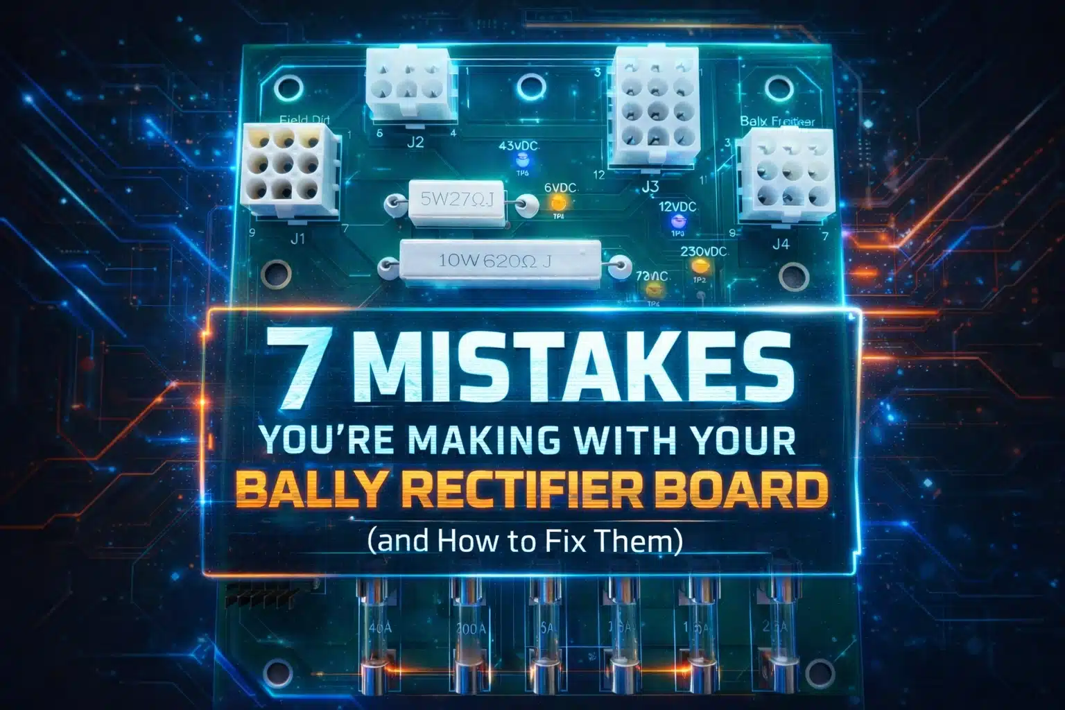 [HERO] 7 Mistakes You’re Making with Your Bally Rectifier Board (and How to Fix Them)
