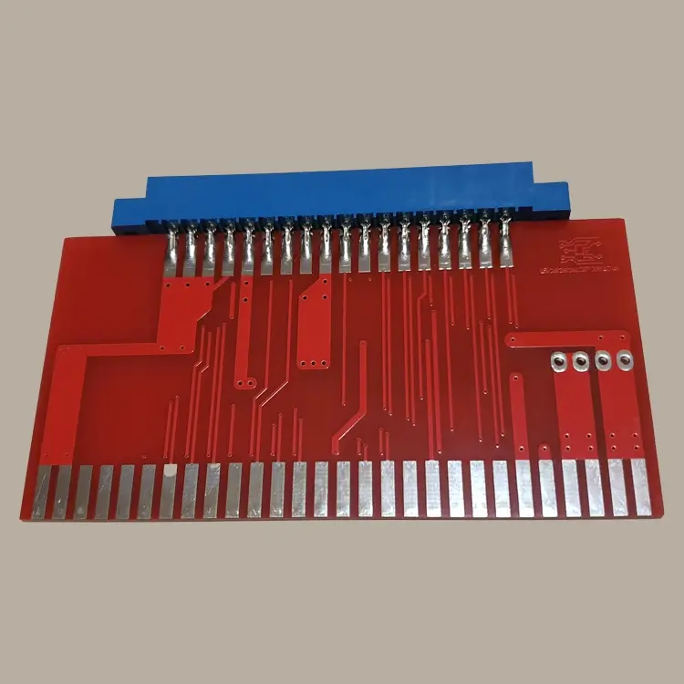 Crazy Kong JAMMA adapter board top side close-up (Falcon release)