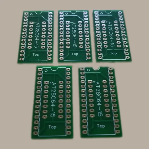82S126 82S129 PROM adapter with AT28C64 EEPROM