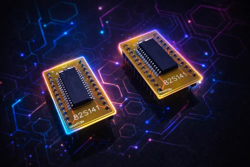 Complete Williams arcade decoder set from GeekPCB's for total machine restoration.