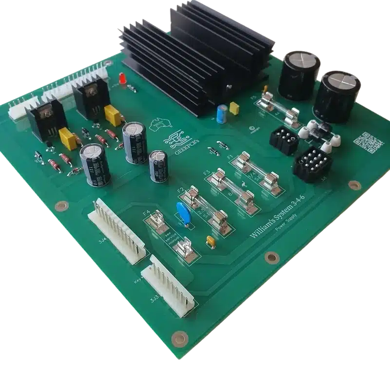 Williams System 3-4-6 power supply replacement board for pinball machines